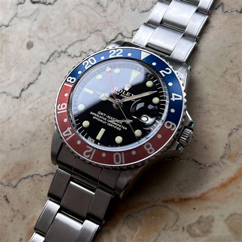 Rolex GMT MASTER GILT REF 1675 (1967) FULL SET